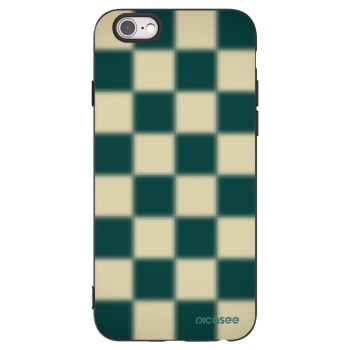 Picasee husă neagră din silicon pentru Apple iPhone 6/6S - Shadow Chess