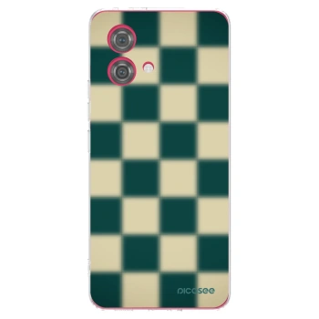 Picasee husă transparentă din silicon pentru Motorola Moto G84 5G - Shadow Chess