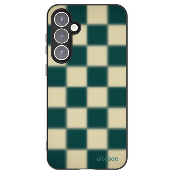 Picasee husă neagră din silicon pentru Samsung Galaxy S23 FE S711B - Shadow Chess