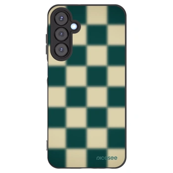 Picasee husă neagră din silicon pentru Samsung Galaxy A25 A256B 5G - Shadow Chess