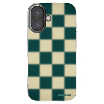 Picasee husă transparentă din silicon pentru Apple iPhone 16 - Shadow Chess