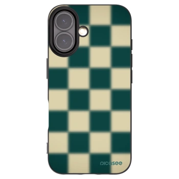 Picasee husă neagră din silicon pentru Apple iPhone 16 - Shadow Chess