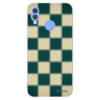 Picasee husă transparentă din silicon pentru Honor 10 Lite - Shadow Chess