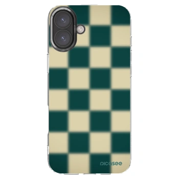 Picasee husă transparentă din silicon pentru Apple iPhone 16 Plus - Shadow Chess