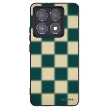 Picasee husă neagră din silicon pentru Xiaomi 14T Pro - Shadow Chess