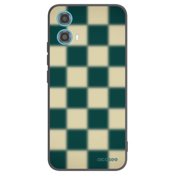 Picasee husă neagră din silicon pentru Motorola Moto G34 5G - Shadow Chess