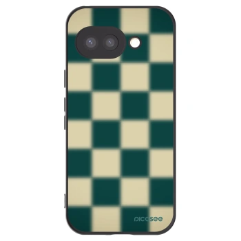 Picasee husă neagră din silicon pentru Google Pixel 9a - Shadow Chess