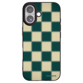 Picasee husă neagră din silicon pentru Apple iPhone 17 - Shadow Chess