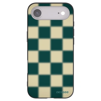 Picasee husă neagră din silicon pentru Apple iPhone Air - Shadow Chess