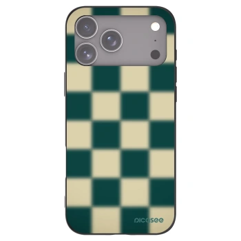 Picasee husă neagră din silicon pentru Apple iPhone 17 Pro Max - Shadow Chess