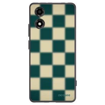 Picasee husă neagră din silicon pentru Motorola Moto E14 - Shadow Chess