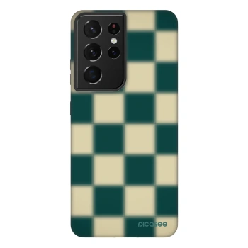 Picasee Fashion Case pentru Samsung Galaxy S21 Ultra 5G G998B - Shadow Chess