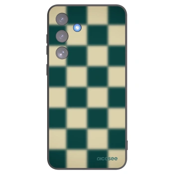Picasee husă neagră din silicon pentru Samsung Galaxy S25 FE 5G - Shadow Chess