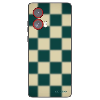 Picasee husă neagră din silicon pentru Motorola Edge 50 Fusion - Shadow Chess