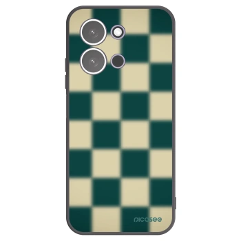 Picasee husă neagră din silicon pentru Xiaomi Redmi 15C 5G - Shadow Chess