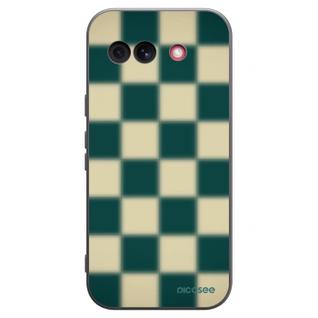 Picasee husă neagră din silicon pentru Google Pixel 10a - Shadow Chess