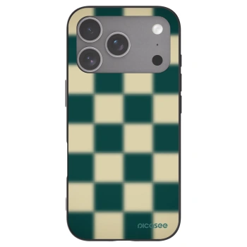Picasee husă neagră din silicon pentru Apple iPhone 18 Pro - Shadow Chess