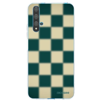 Picasee husă transparentă din silicon pentru Huawei Nova 5T - Shadow Chess