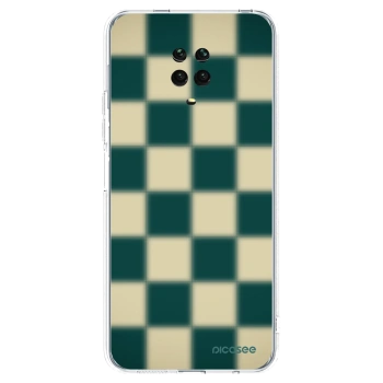 Picasee husă transparentă din silicon pentru Xiaomi Redmi Note 9 Pro - Shadow Chess
