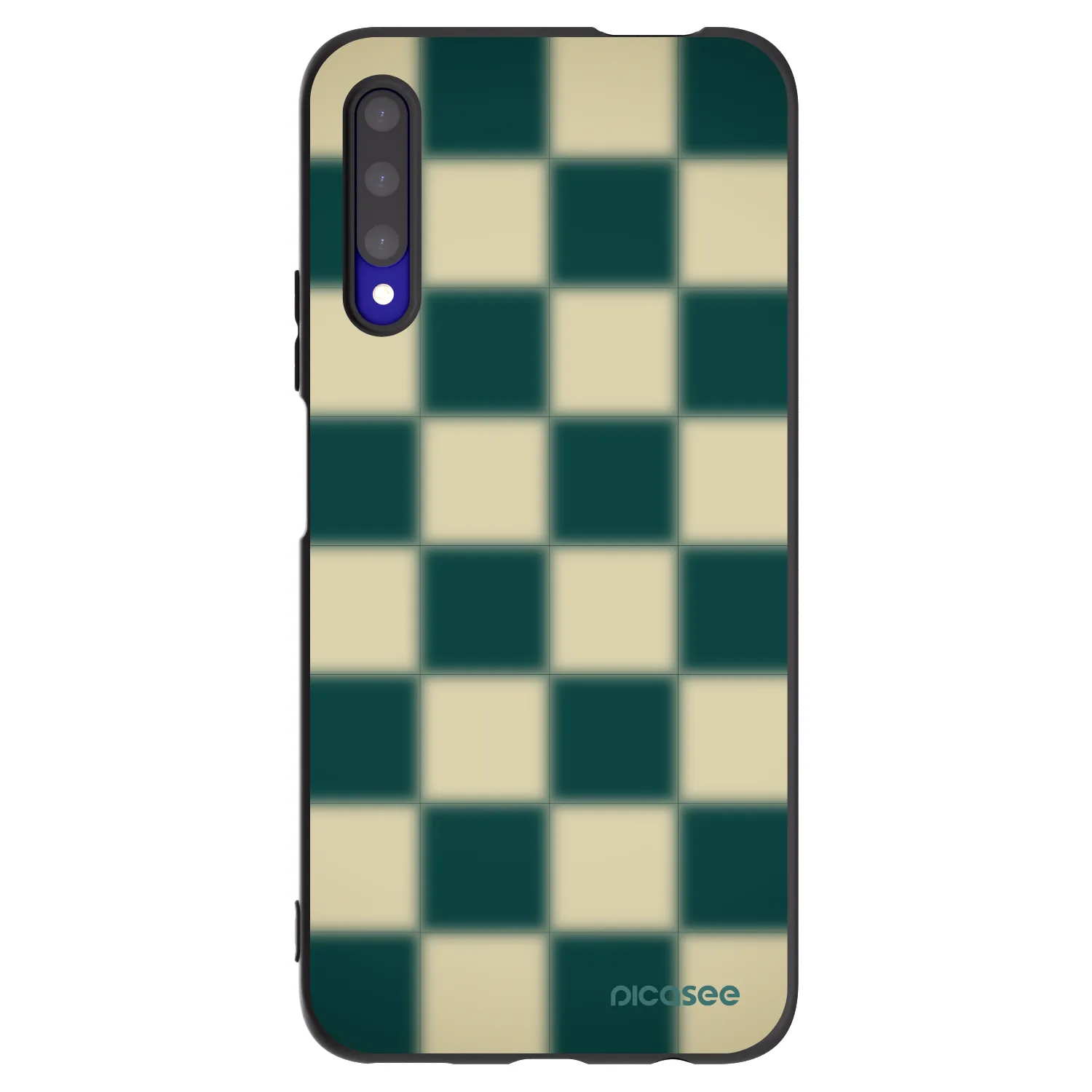 Picasee husă neagră din silicon pentru Honor 9X Pro - Shadow Chess
