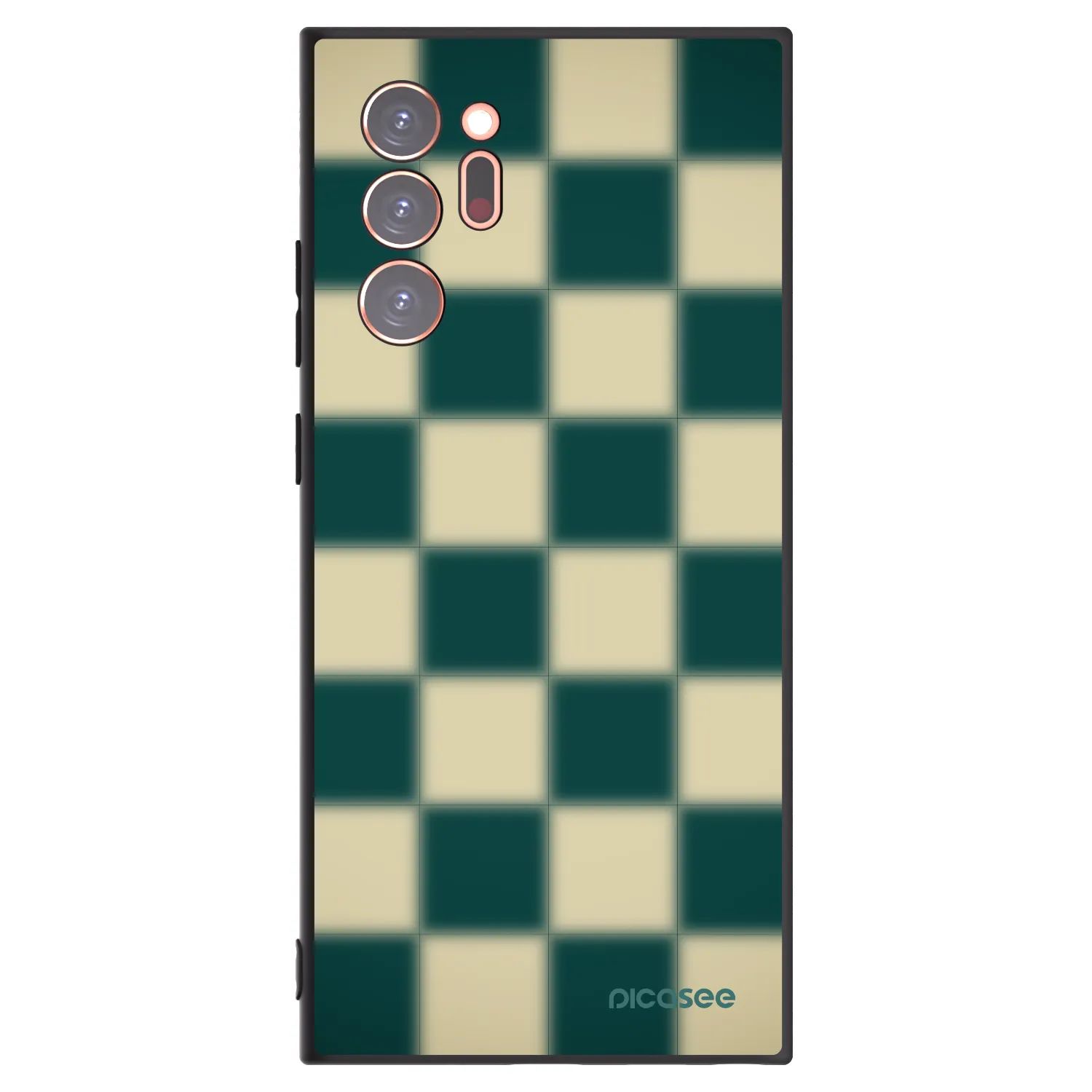 Picasee husă neagră din silicon pentru Samsung Galaxy Note 20 Ultra - Shadow Chess