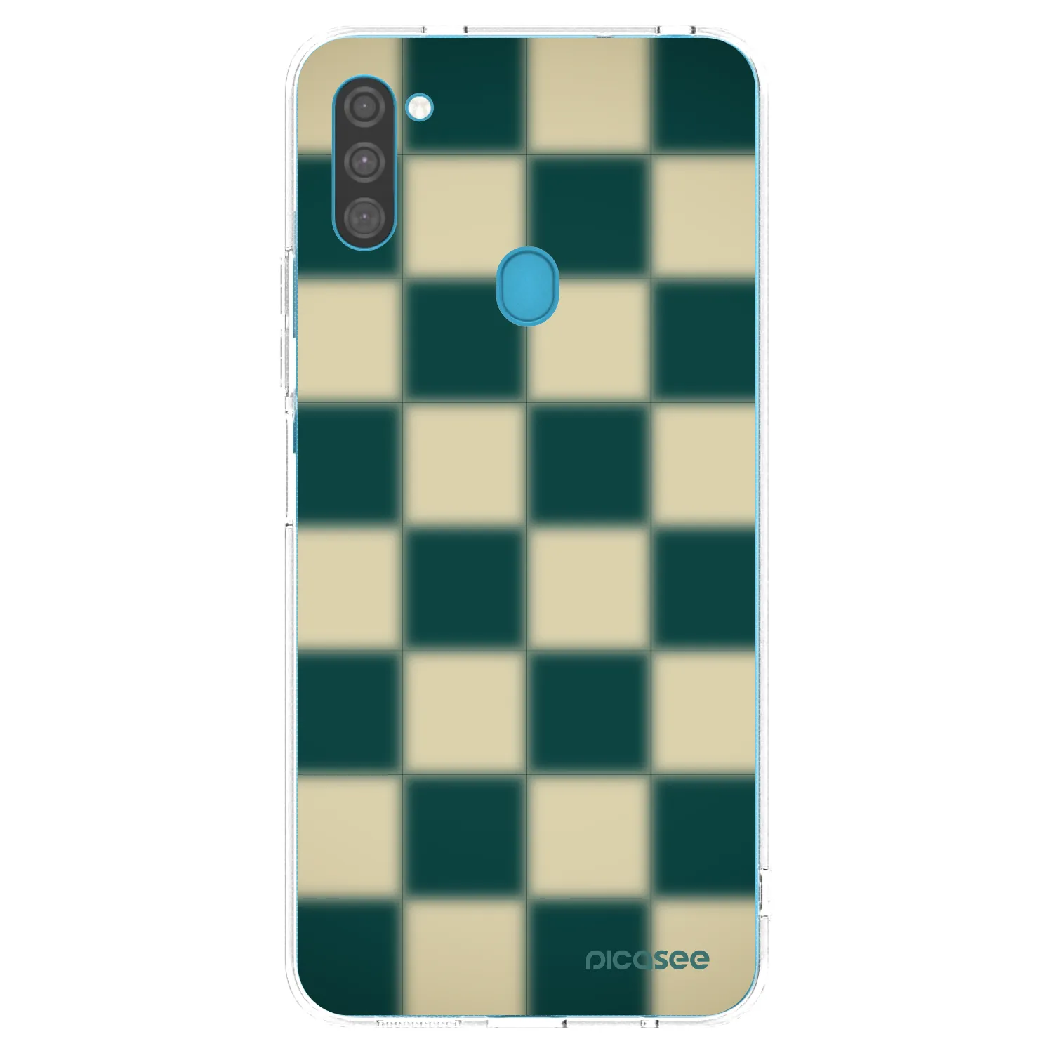 Picasee husă transparentă din silicon pentru Samsung Galaxy M11 - Shadow Chess