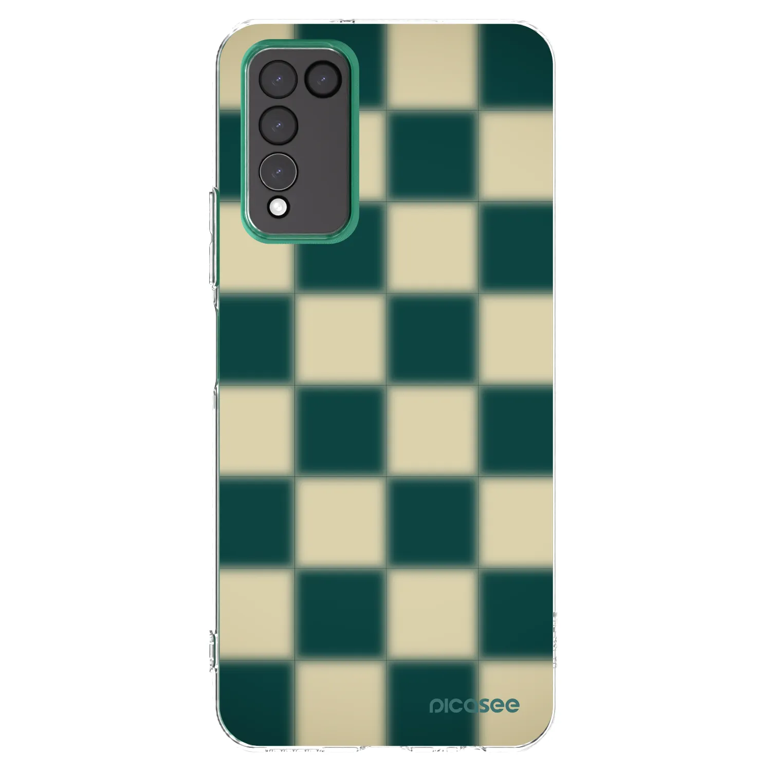 Picasee husă transparentă din silicon pentru Honor 10X Lite - Shadow Chess