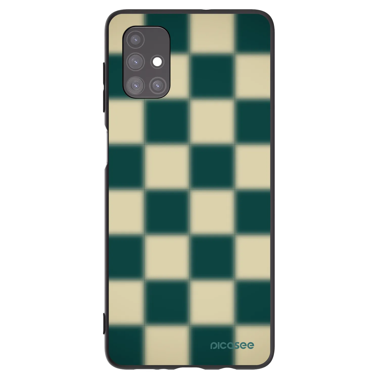 Picasee husă neagră din silicon pentru Samsung Galaxy M51 M515F - Shadow Chess