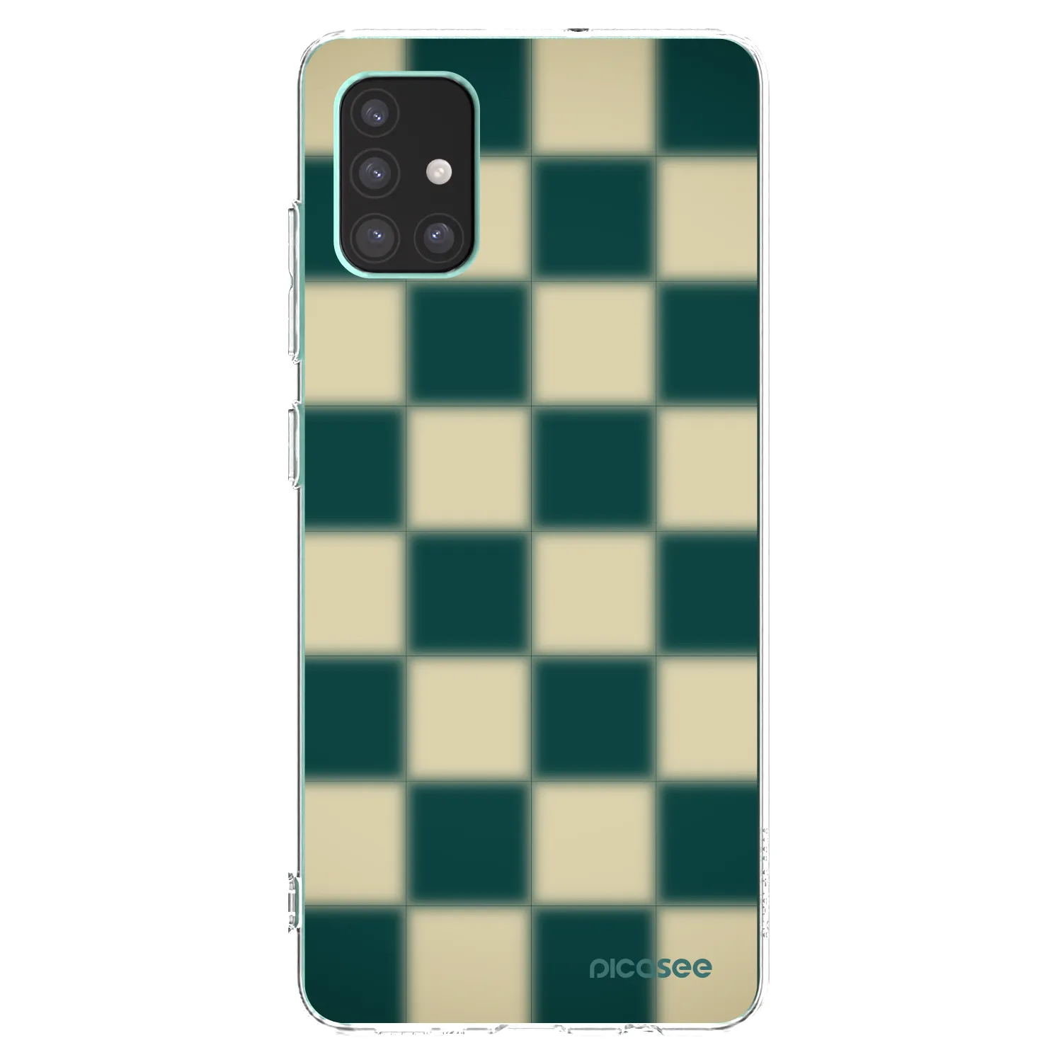 Picasee husă transparentă din silicon pentru Samsung Galaxy M51 M515F - Shadow Chess