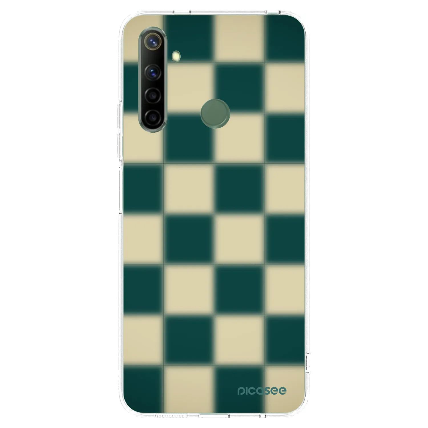Picasee husă transparentă din silicon pentru Realme 6i - Shadow Chess
