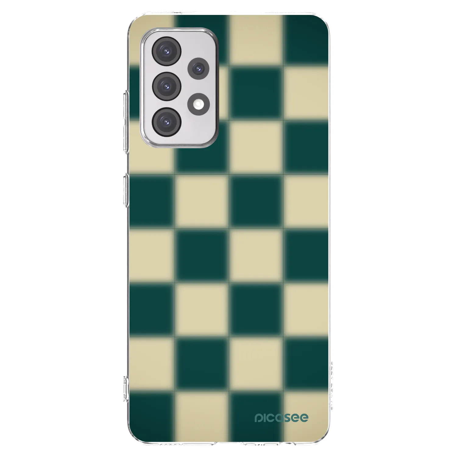 Picasee husă transparentă din silicon pentru Samsung Galaxy A52 5G A525F - Shadow Chess