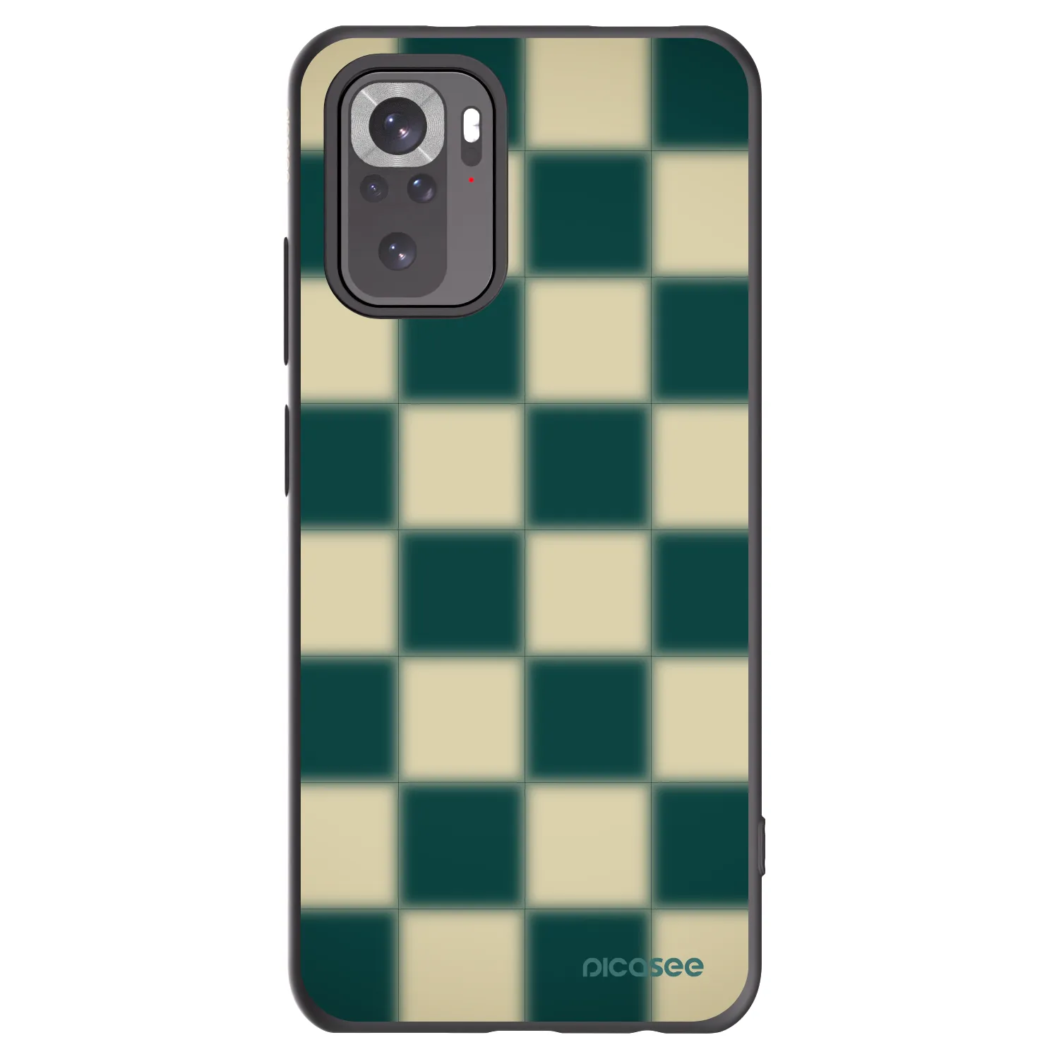 Picasee husă neagră din silicon pentru Xiaomi Redmi Note 10S - Shadow Chess