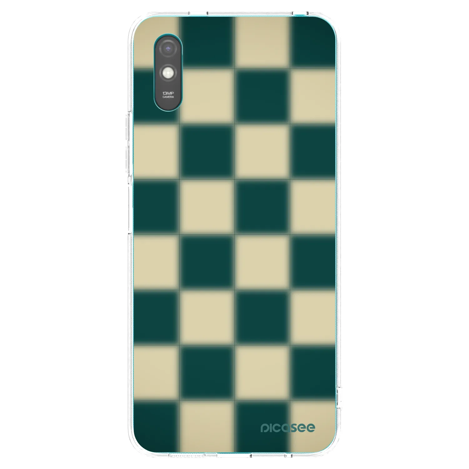 Picasee husă transparentă din silicon pentru Xiaomi Redmi 9AT - Shadow Chess