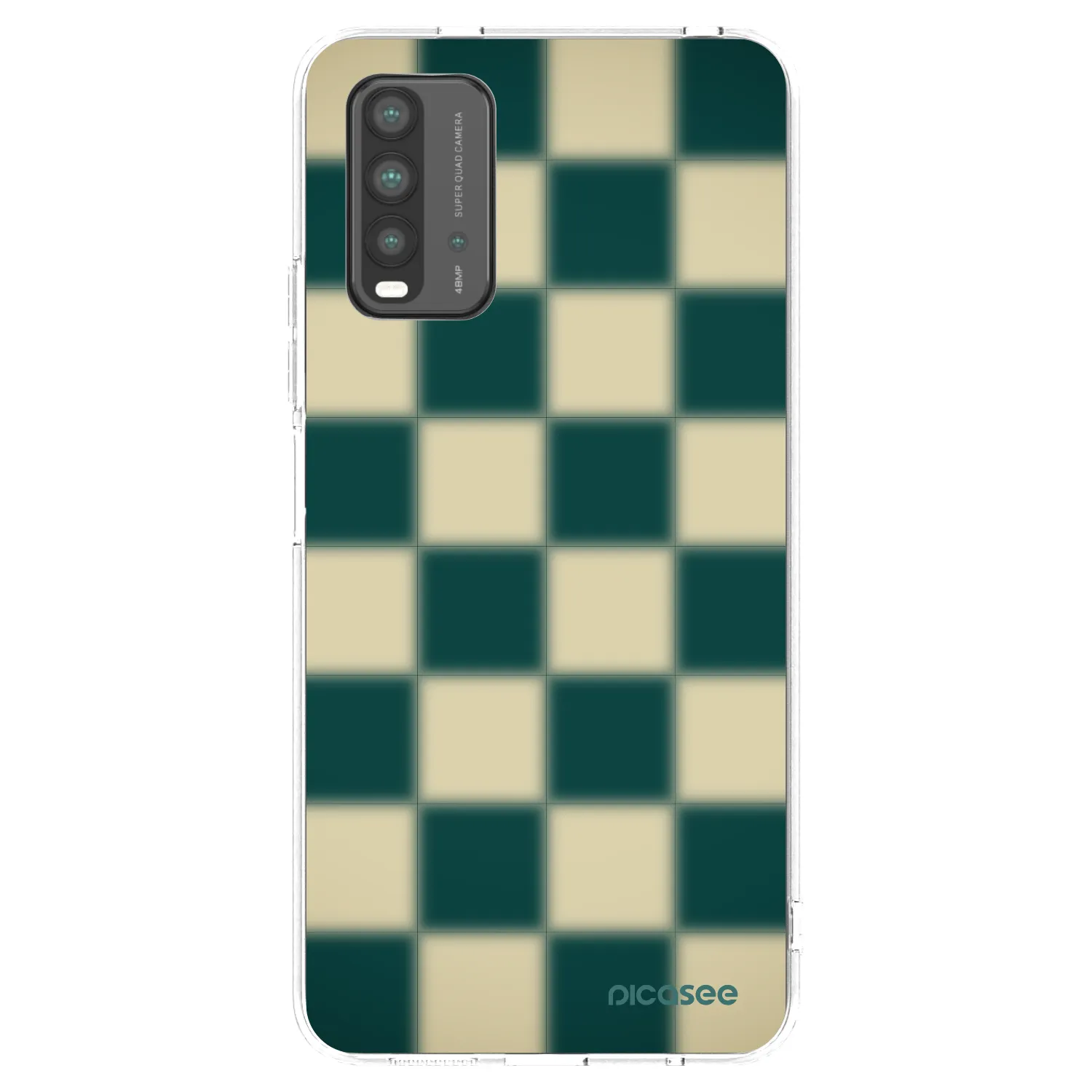 Picasee husă transparentă din silicon pentru Xiaomi Redmi 9T - Shadow Chess