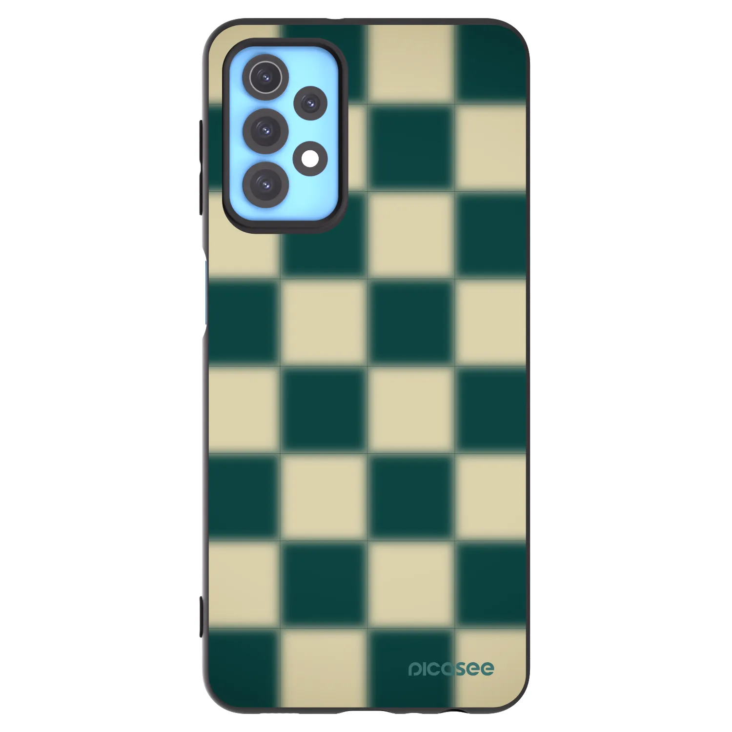 Picasee husă neagră din silicon pentru Samsung Galaxy A32 4G SM-A325F - Shadow Chess