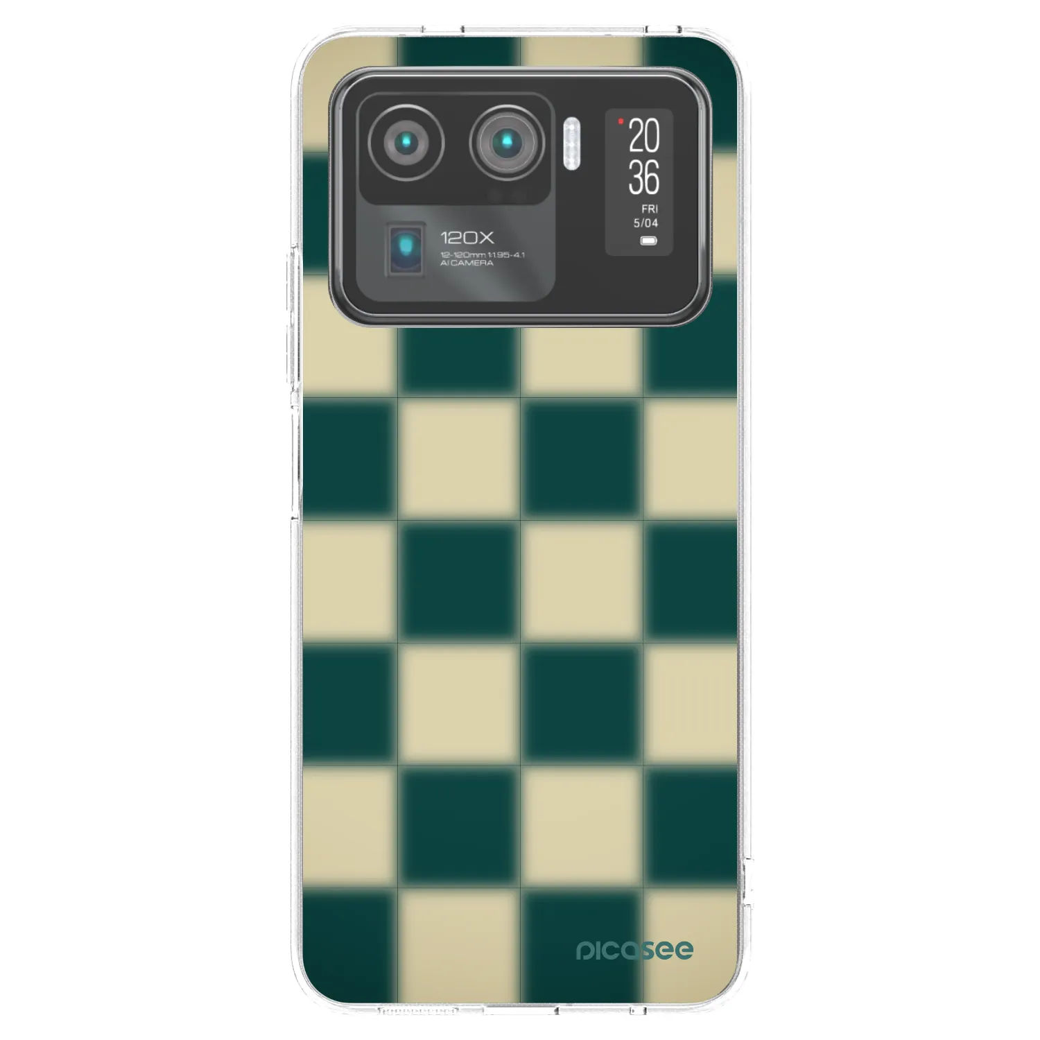 Picasee husă transparentă din silicon pentru Xiaomi Mi 11 Ultra - Shadow Chess