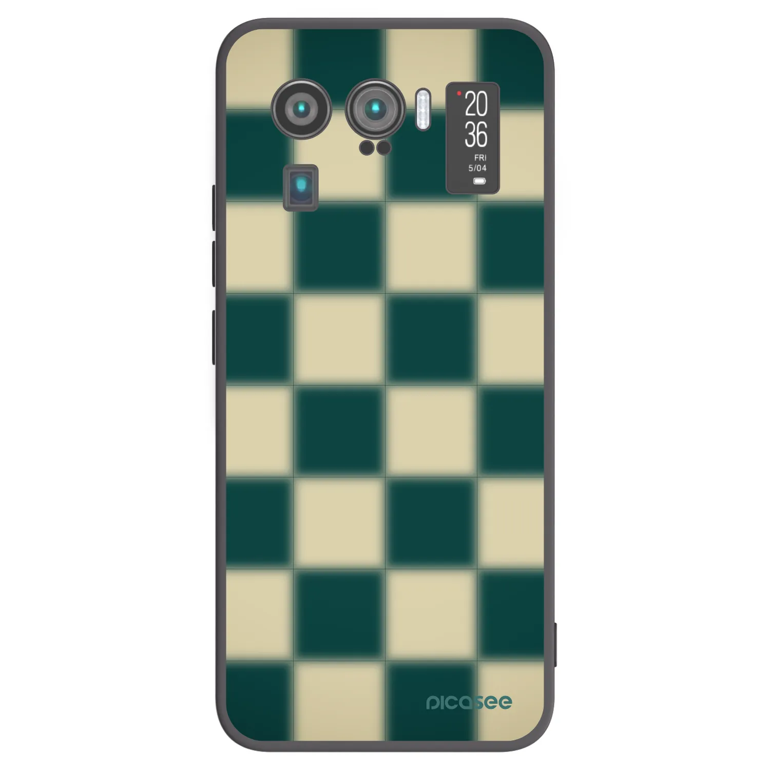 Picasee husă neagră din silicon pentru Xiaomi Mi 11 Ultra - Shadow Chess