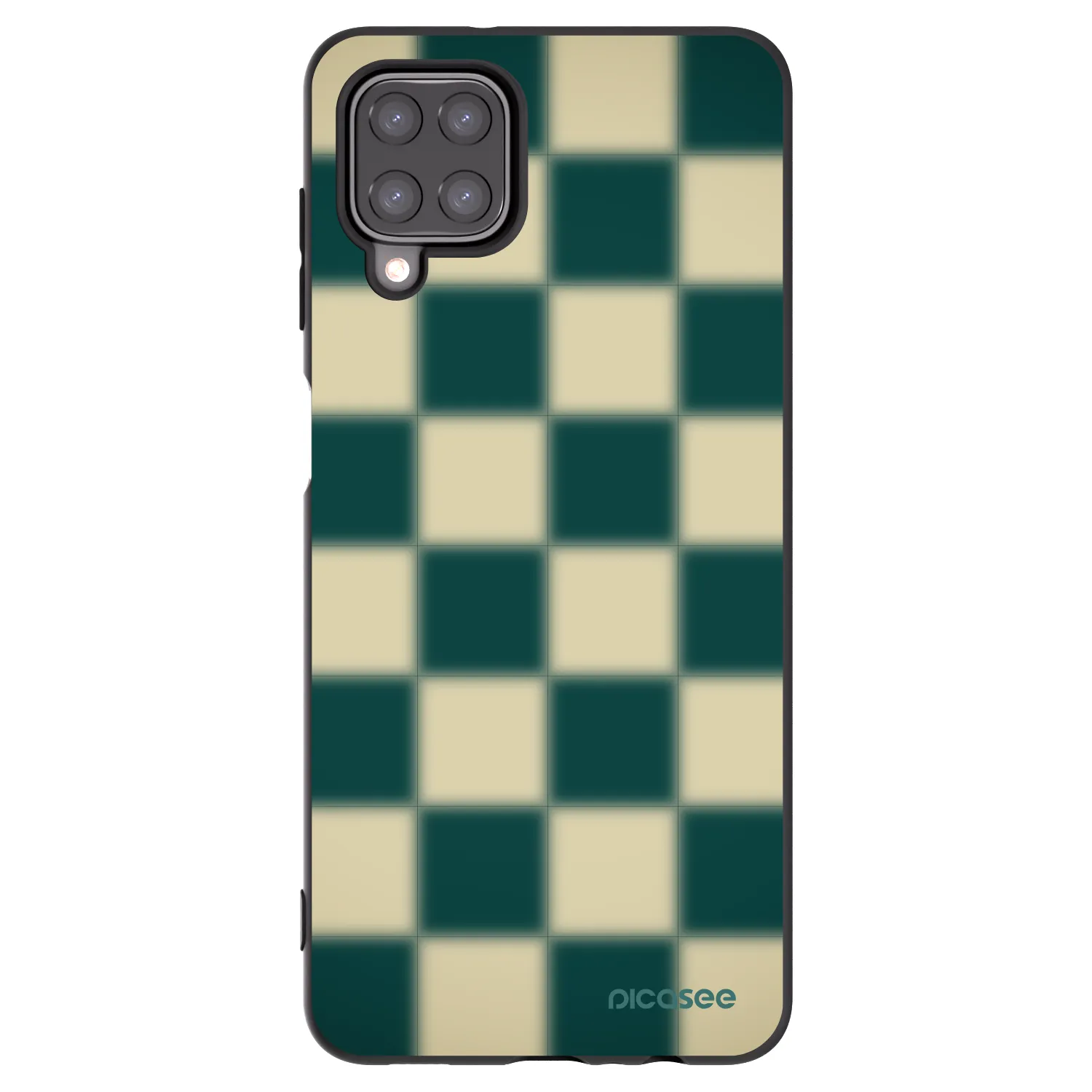 Picasee husă neagră din silicon pentru Samsung Galaxy M12 M127F - Shadow Chess