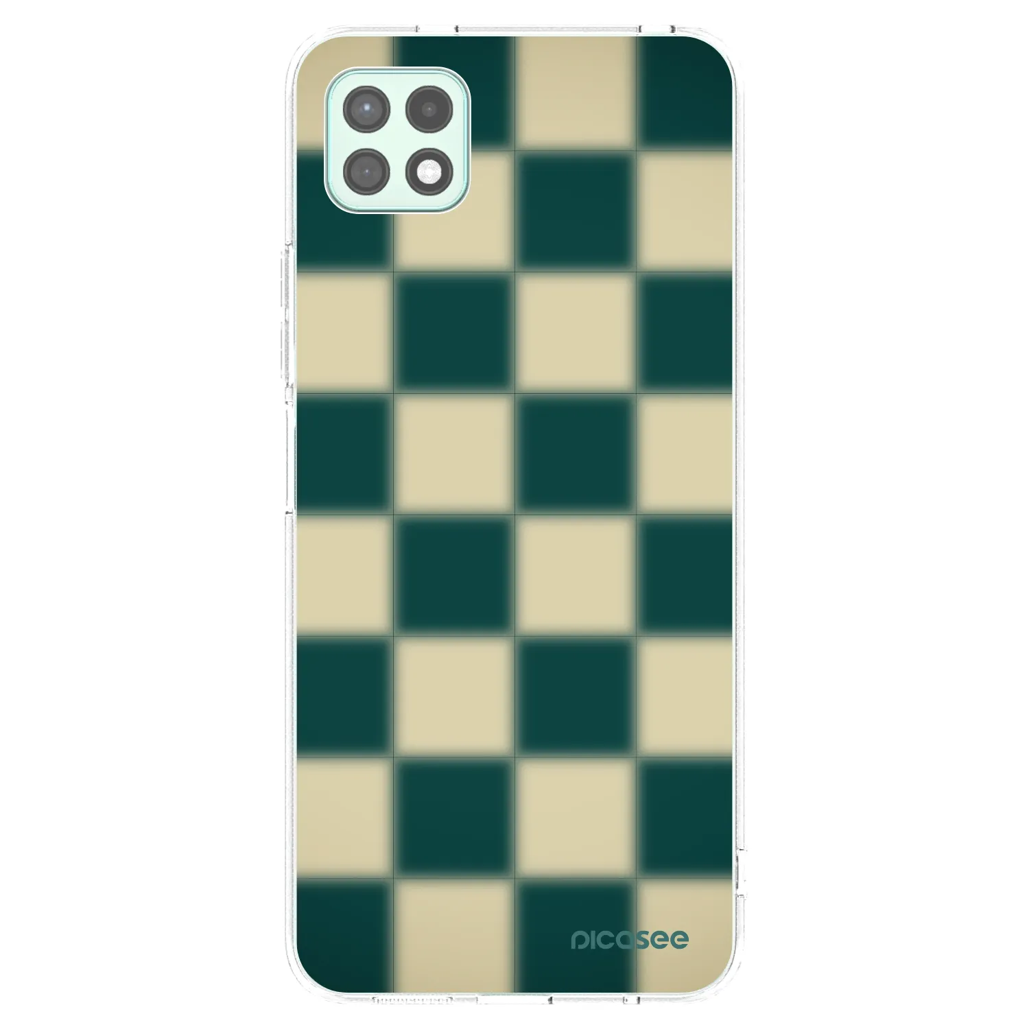 Picasee husă transparentă din silicon pentru Samsung Galaxy A22 A226B 5G - Shadow Chess