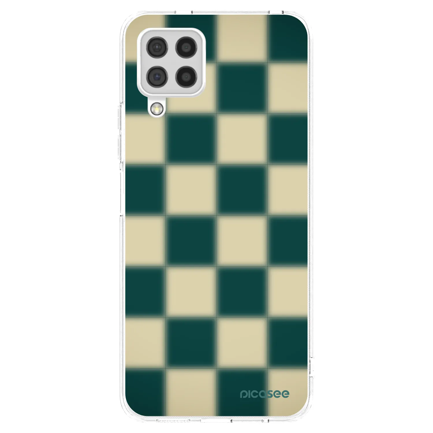 Picasee husă transparentă din silicon pentru Samsung Galaxy A22 A225F 4G - Shadow Chess