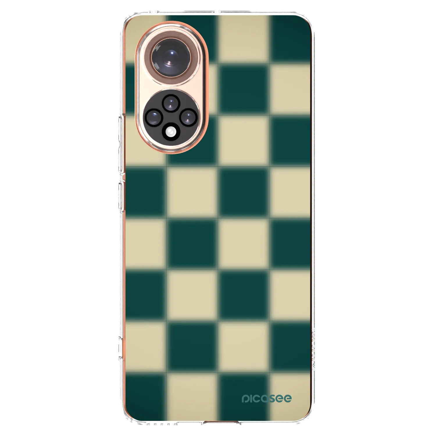 Picasee husă transparentă din silicon pentru Honor 50 5G - Shadow Chess