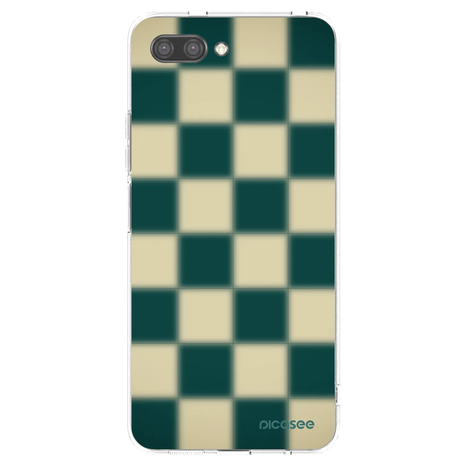 Picasee husă transparentă din silicon pentru Honor 10 - Shadow Chess