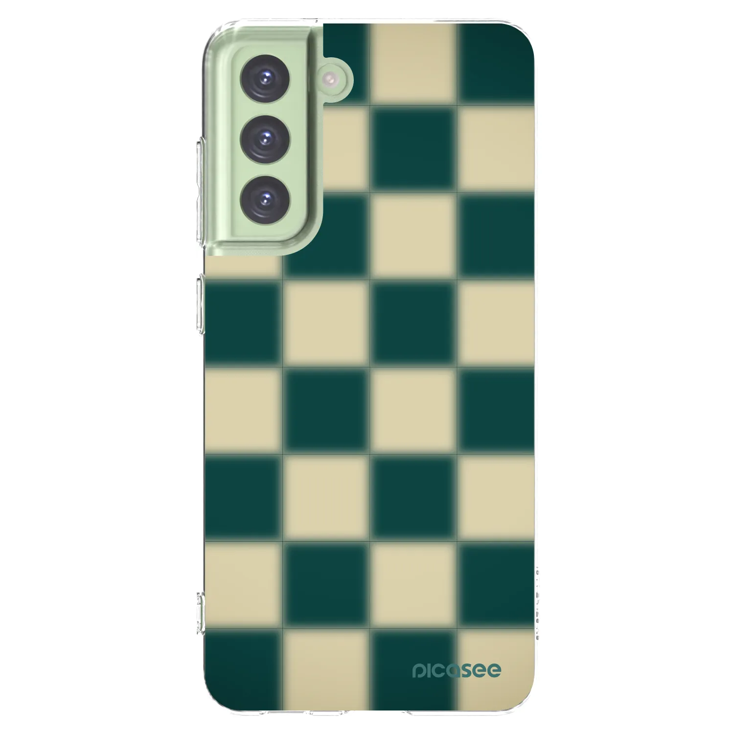Picasee husă transparentă din silicon pentru Samsung Galaxy S21 FE 5G - Shadow Chess