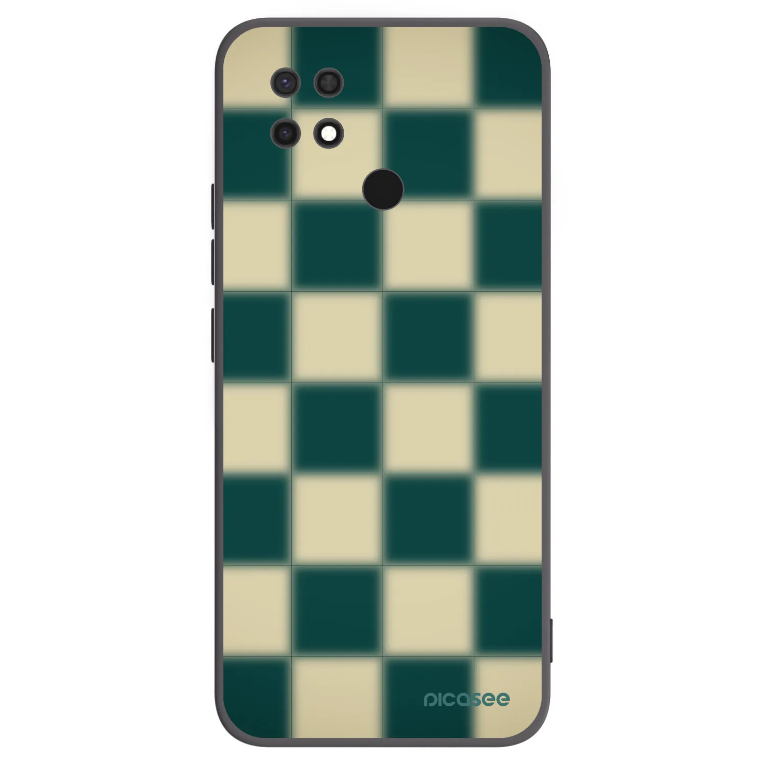 Picasee husă neagră din silicon pentru Xiaomi Redmi 10C - Shadow Chess