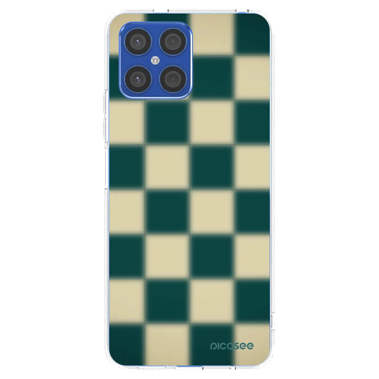 Picasee husă transparentă din silicon pentru Honor X8 4G - Shadow Chess
