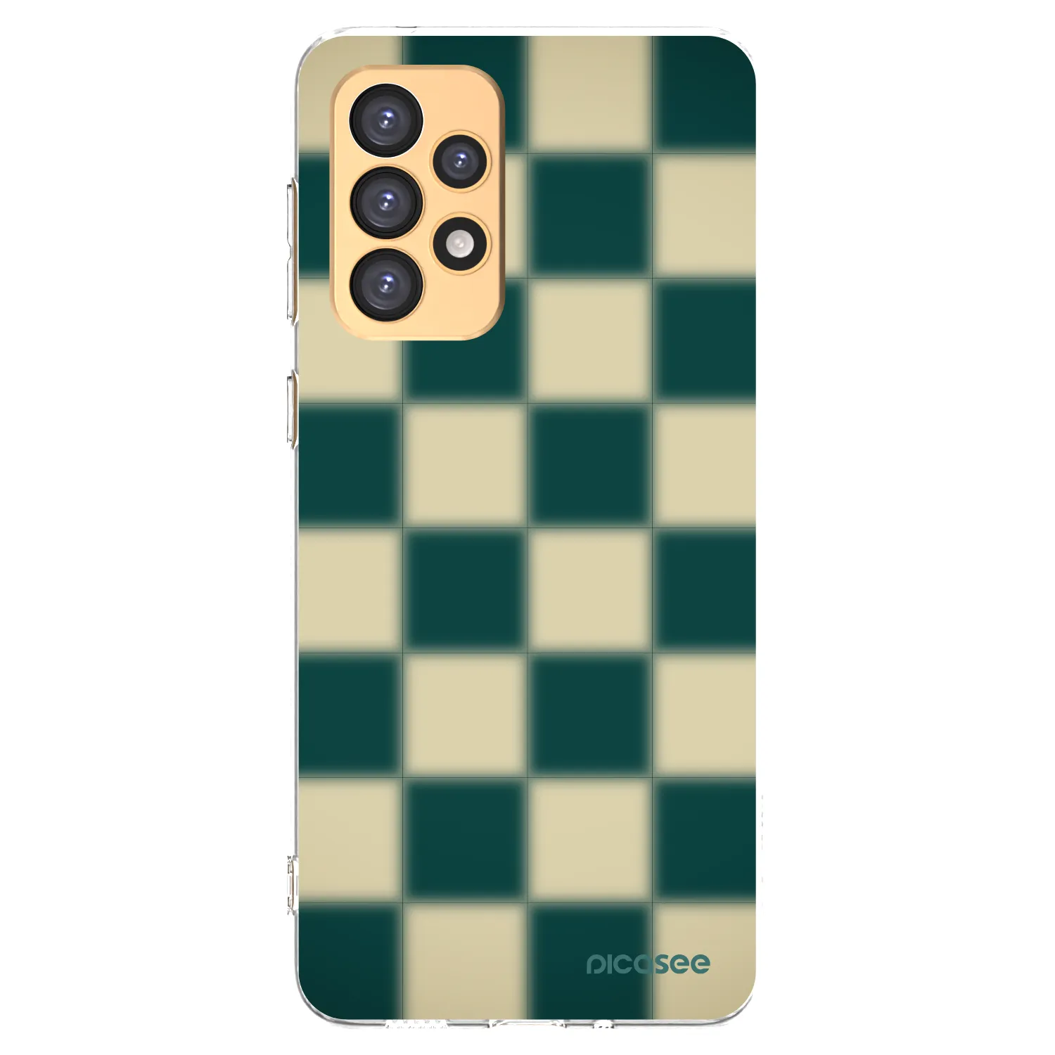 Picasee husă transparentă din silicon pentru Samsung Galaxy A33 5G A336 - Shadow Chess