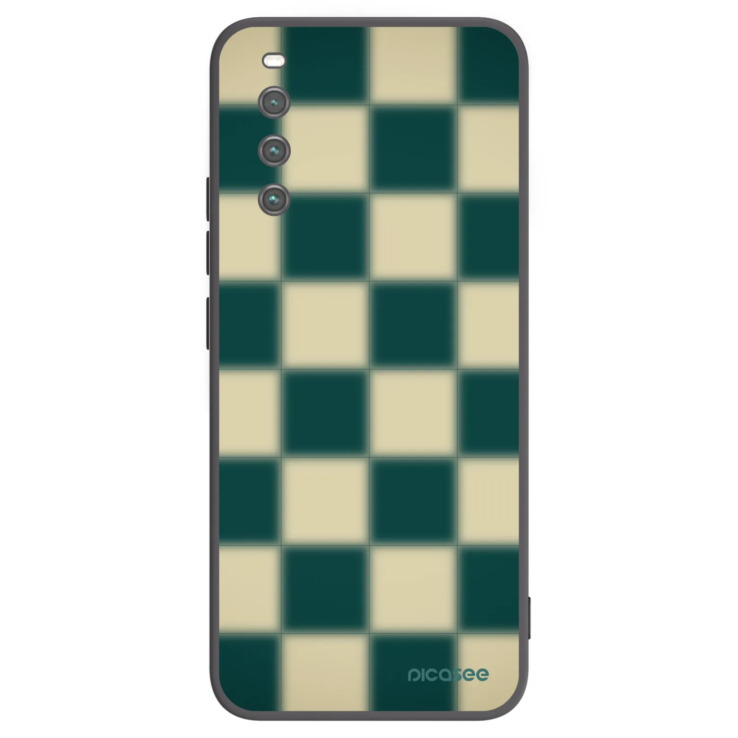 Picasee husă neagră din silicon pentru Sony Xperia 10 IV 5G - Shadow Chess