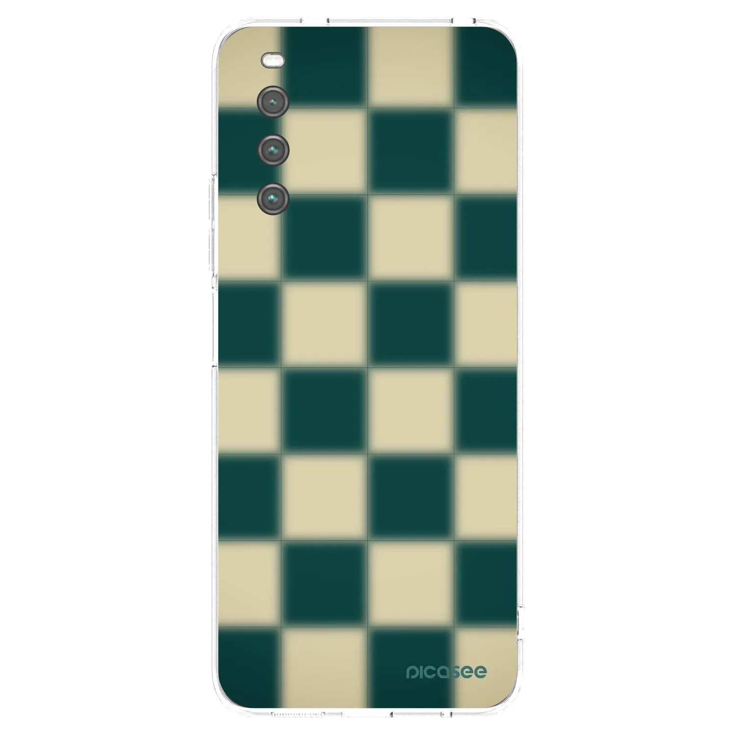 Picasee husă transparentă din silicon pentru Sony Xperia 10 IV 5G - Shadow Chess