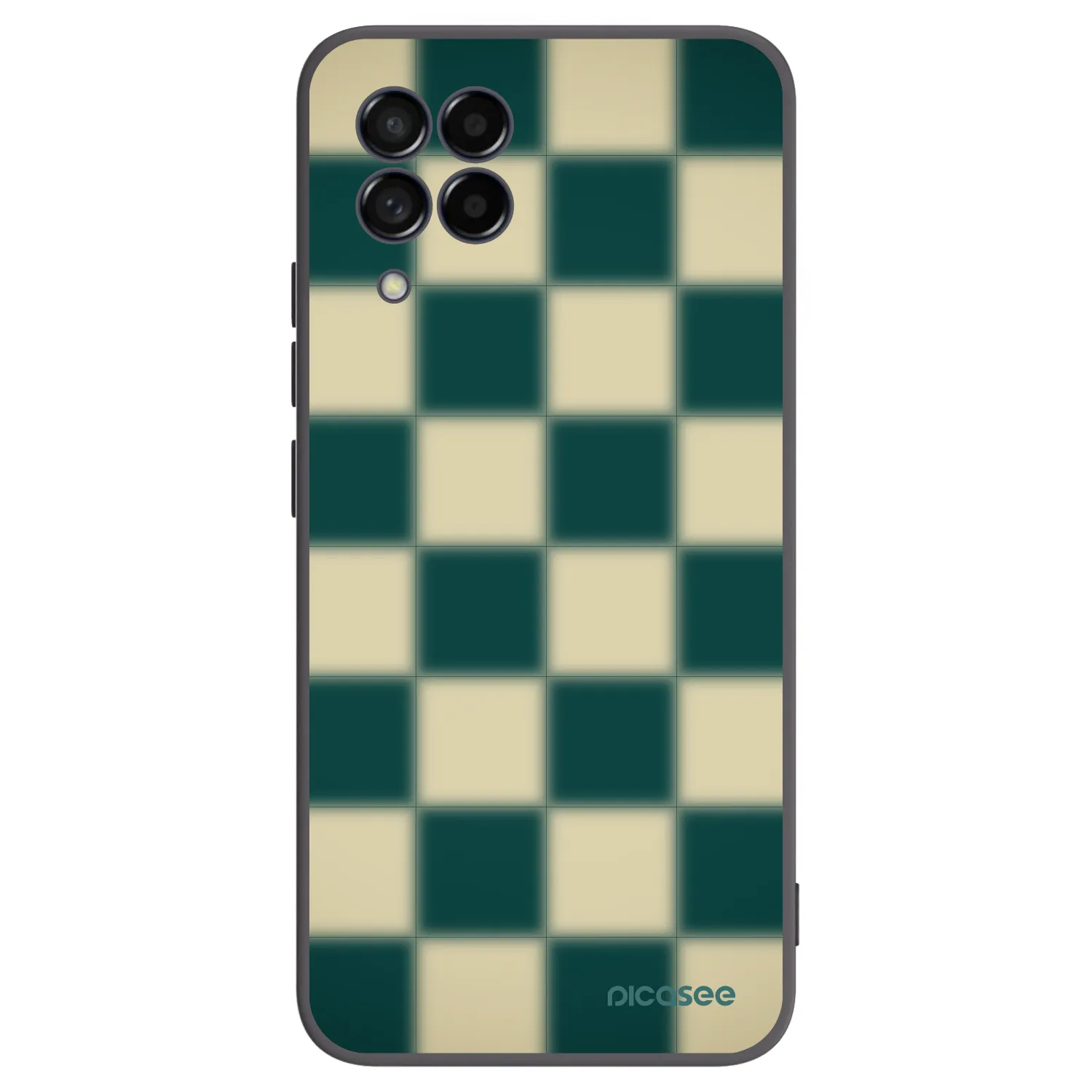 Picasee husă neagră din silicon pentru Samsung Galaxy M53 5G - Shadow Chess
