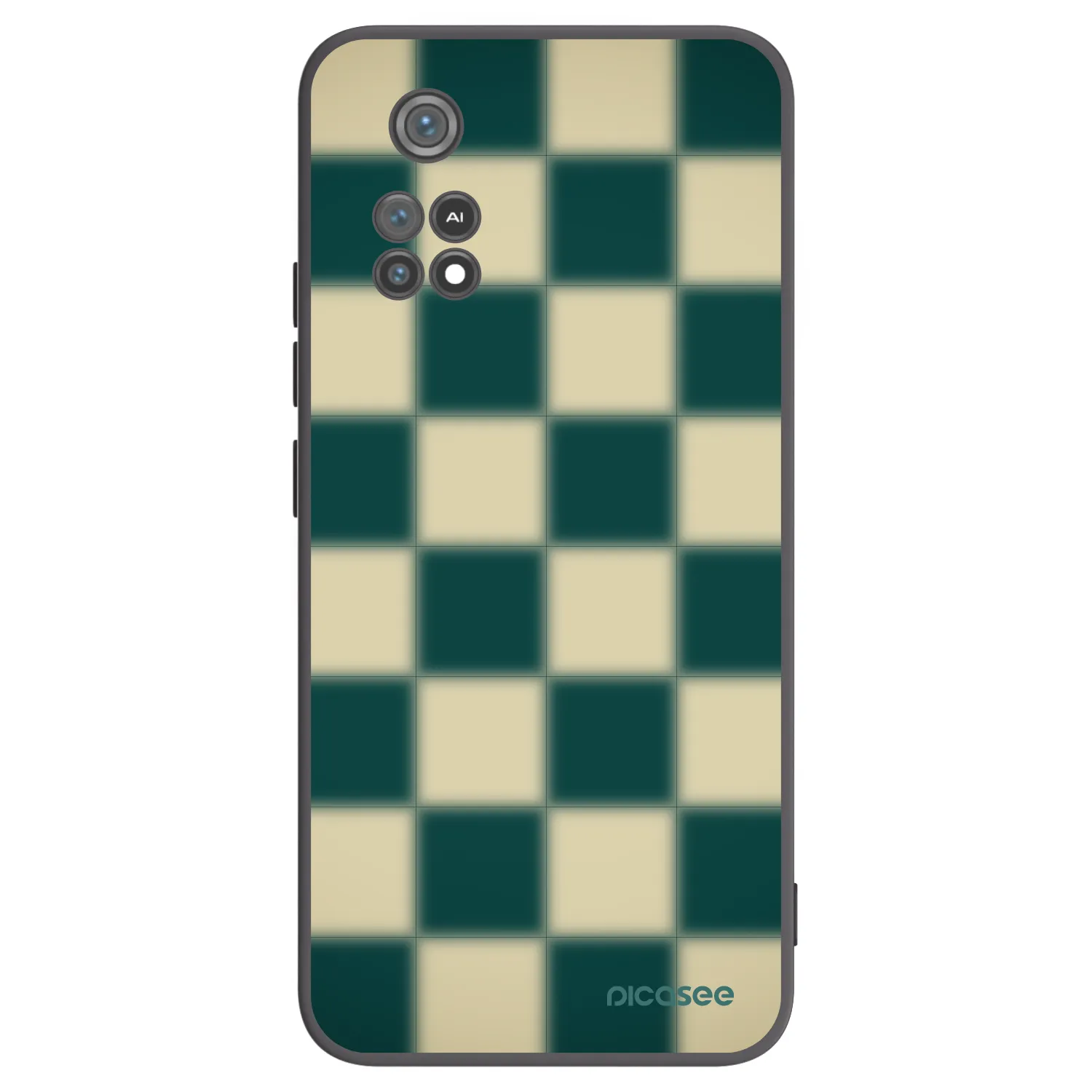 Picasee husă neagră din silicon pentru Xiaomi Poco M4 Pro - Shadow Chess